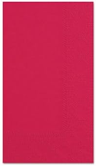 Hoffmaster Dinner Napkins, 2-Ply, 15 X 17, Red, 1000/carton