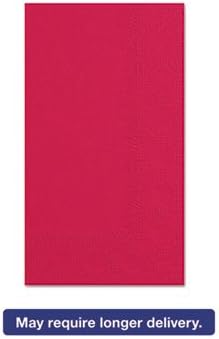 Hoffmaster Dinner Napkins, 2-Ply, 15 X 17, Red, 1000/carton