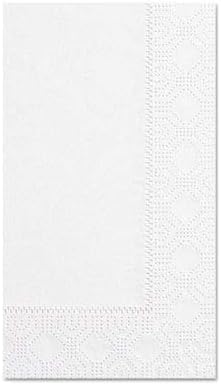 Hoffmaster 180500 Dinner Napkins, 2-Ply, 15 x 17, White, 1000/Carton