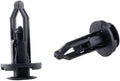 28mm Black Plastic Trim Retainer Clips for Toyota, Lexus & Scion, 100-Pack Push Pin Rivets for Bumper & Moulding