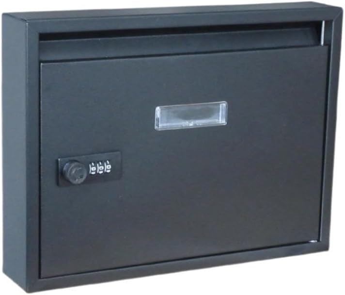 letterbox Post Box Metal Mailbox,for Indoor and Outdoor Entryway Townhouse for Receiving Mail