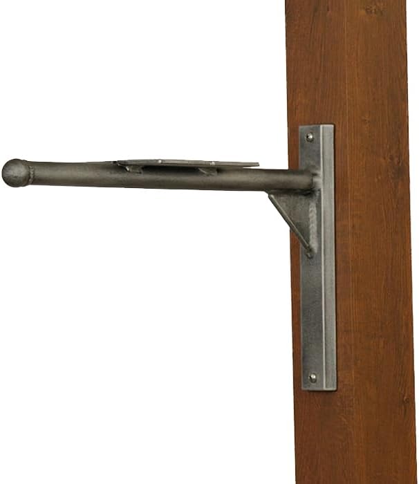 Ashley Mounting Bracket - Swedish Silver Aluminum Mounting Bracket for Mailbox - PRO-ASH-FS-SW