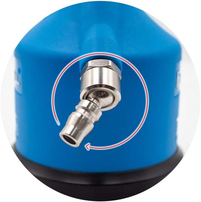Automatic Rivet Nut Pneumatic Riveter- Pneumatic Hydraulic Pull Cap Gun Automatic Rivet Nut Gun Air Tools With 7pcs Riveted Head