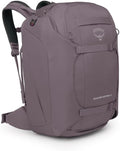Osprey Sojourn Porter 46L Travel Backpack - Carry-On Compliant Luggage with StraightJacket Compression and Padded Laptop Sleeve - Durable Pack for International or Urban Travel, Graphite Purple