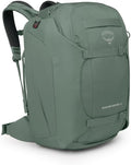 Osprey Sojourn Porter 46L Travel Backpack – Carry-On Compliant Luggage with StraightJacket Compression and Padded Laptop Sleeve – Durable Pack for International or Urban Travel, Koseret Green