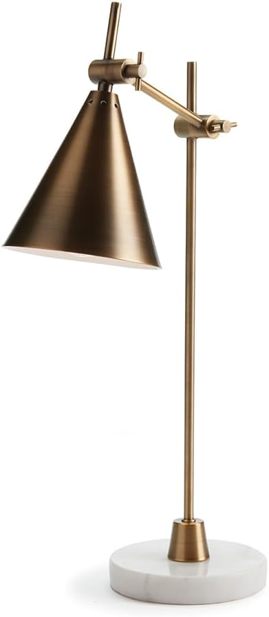 Napa Home & Garden Arnoldi Desk Lamp White Marble