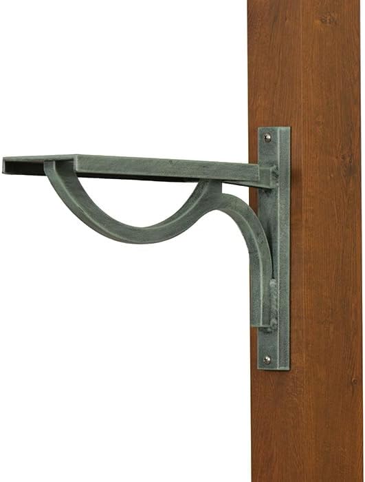 Wingate Mounting Bracket - Verde Green Aluminum Mounting Bracket for Mailbox - PRO-Win-FS-VG