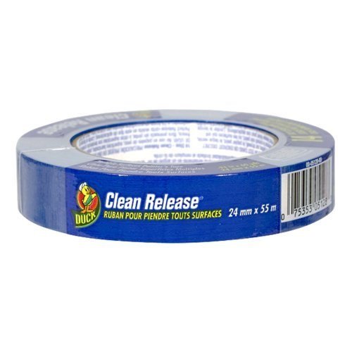 Duck Brand Clean Release Painter's Tape, 0.94 Inch x 60 Yards (240193) (Pack of 24)