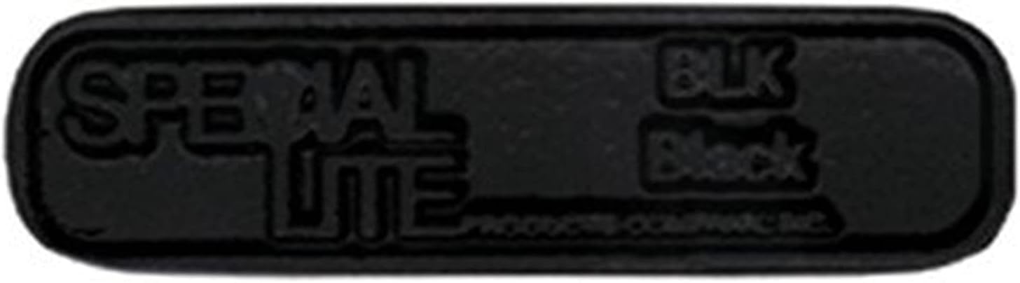 Special Lite Classic Curbside Mailbox with Two Doors - Black Aluminum Mailbox for Post Mount - SCC-1008-TD-BLK
