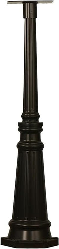 Special Lite Tacoma Mailbox Post - Oil Rubbed Bronze Cast Aluminum Post for Curbside Mailbox - SPK-591-ORB