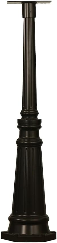 Special Lite Tacoma Mailbox Post - Oil Rubbed Bronze Cast Aluminum Post for Curbside Mailbox - SPK-591-ORB