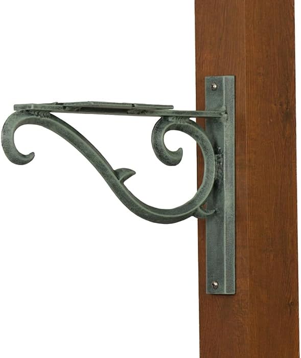 Sorrento Mounting Bracket - Verde Green Aluminum Mounting Bracket for Mailbox - PRO-SOR-FS-VG