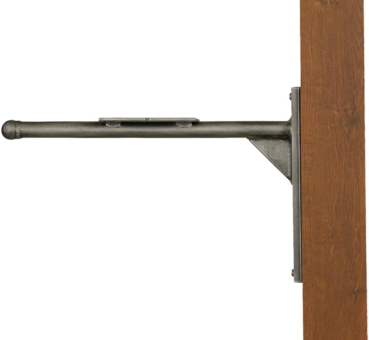 Ashley Mounting Bracket - Swedish Silver Aluminum Mounting Bracket for Mailbox - PRO-ASH-FS-SW