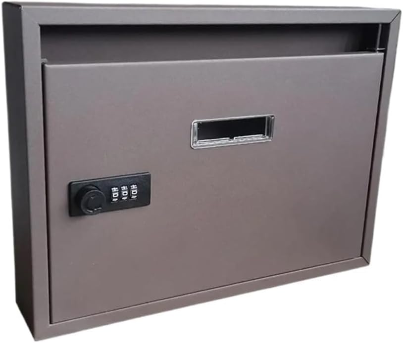 letterbox Post Box Metal Mailbox,for Indoor and Outdoor Entryway Townhouse for Receiving Mail
