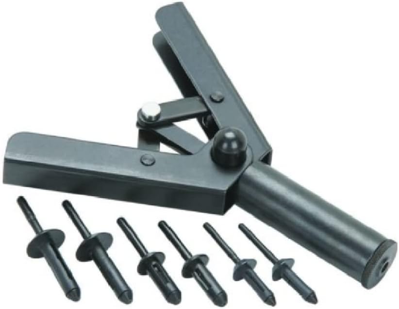New 41 PC ASSORTED PLASTIC RIVETER RIVET GUN QUICK SET,Jikkolumlukka