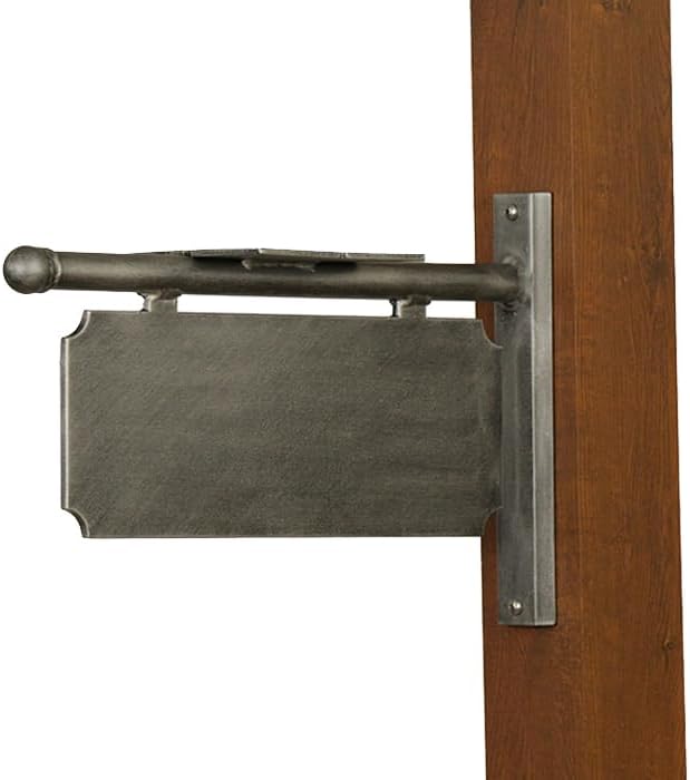 Atlantic Mounting Bracket - Swedish Silver Aluminum Mounting Bracket for Mailbox - PRO-ATL-FS-SW