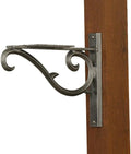 Sorrento Mounting Bracket - Swedish Silver Aluminum Mounting Bracket for Mailbox - PRO-SOR-FS-SW