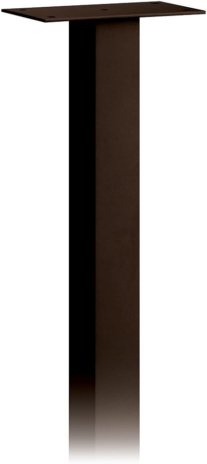 Salsbury Industries 4895BRZ Standard Mailbox Post In-Ground Mounted, Bronze
