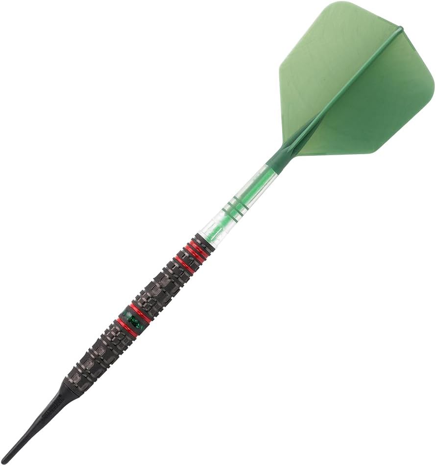 CUESOUL Engine 18/19/20/21g Soft Tip 90% Tungsten Dart Set with Oil Paint Finished and Unifying ROST T19 Carbon Flight