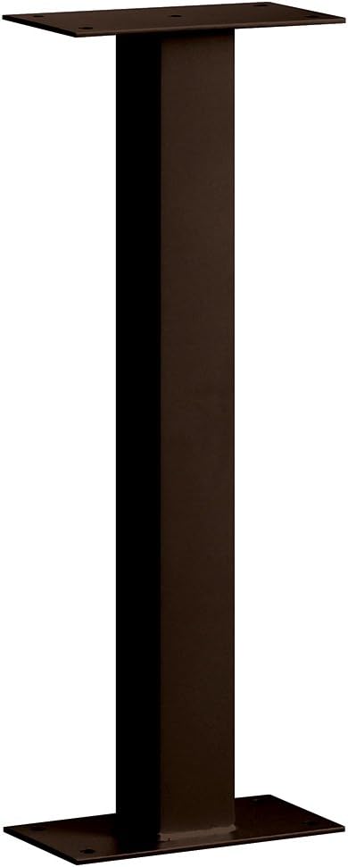 Salsbury Industries 4865BRZ Standard Mailbox Post Bolt Mounted, Bronze