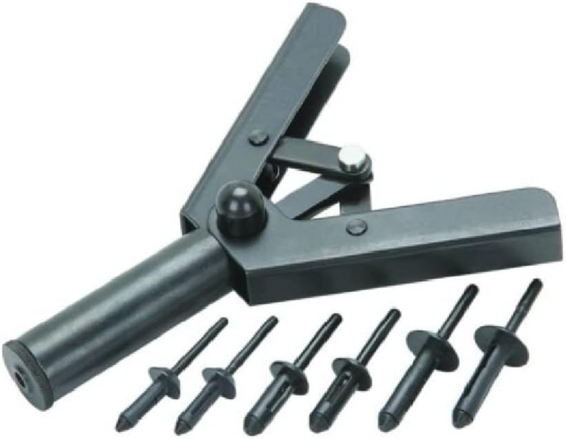 New 41 PC ASSORTED PLASTIC RIVETER RIVET GUN QUICK SET,Jikkolumlukka