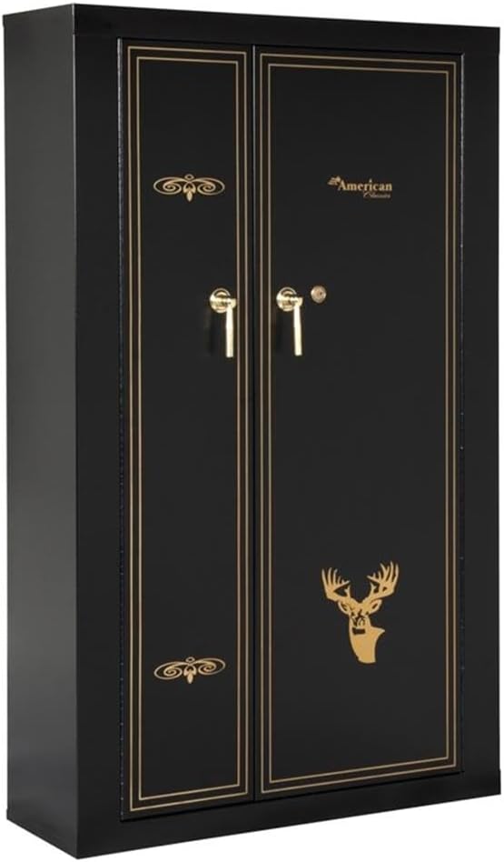 American Furniture Classics 16 Gun Metal Cabinet