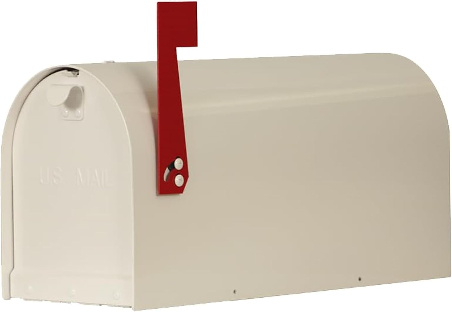 Special Lite Titan Aluminum Curbside Mailbox - White Aluminum Mailbox for Post Mount - SCH-1016A-WH