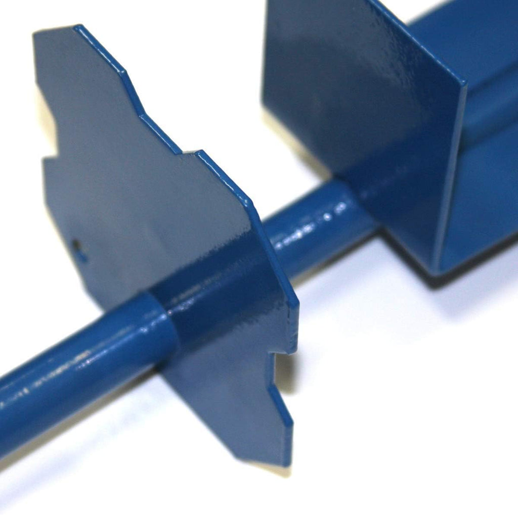 4Ever Products 4 Pack - Power Stake for Easy Installation of Real Estate Posts, Mailboxes, and Yard Signs. 27' Stake Drives Into The Ground with Only a Hammer (4)