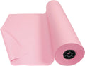 Colorations Dual Surface Paper Roll, Pink, 36' x 1000', Textured Paper, Classroom Craft & Art Supplies, Bulletin Board, Gift Wrapping, Chalkboard Wallpaper