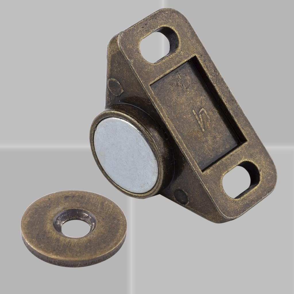 Cabinet Door Catch Furniture Stopper, Closer, Strong Super Powerful Neodymium Latch(D)