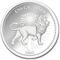 Ex Uniate Vires, John Wick Continental Coin .999 1Troy Ounce Fine Silver Round in Protective Plastic, as Seen on Movie