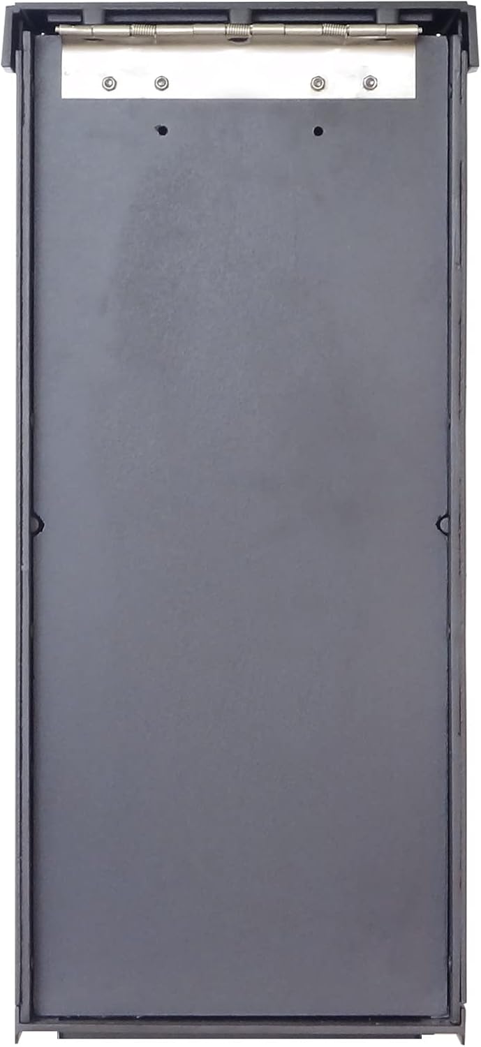 Special Lite Berkshire Curbside Mailbox - Black Aluminum Mailbox for Post Mount - SCB-1015-BLK