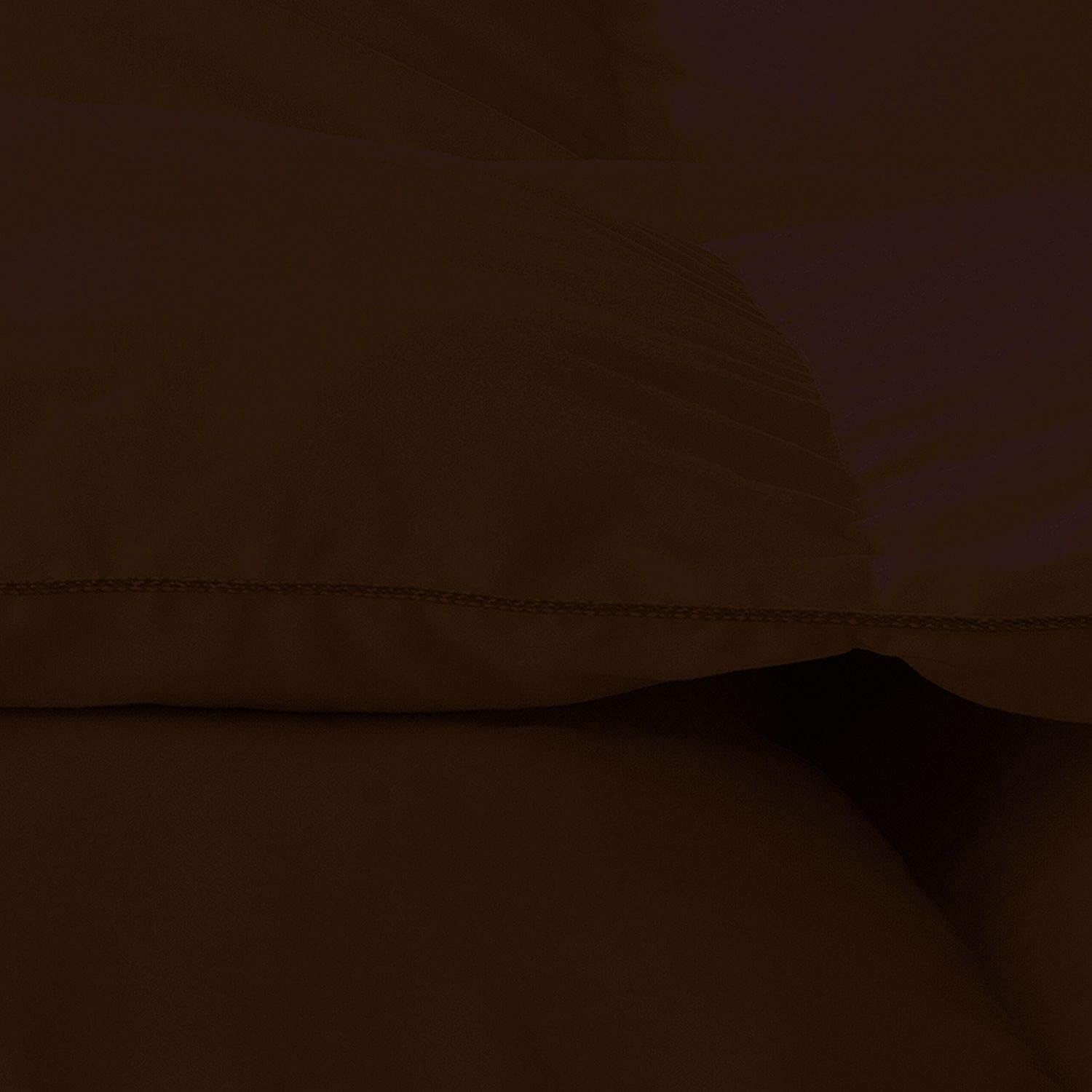 7 Piece Bed-in-A-Bag Comforter & Sheet Set 8-10' Deep Pocket, 100% Egyptian Cotton Queen Size, Chocolate, Sets Include - 1Comforter, 1Flat Sheet,1Fitted Sheet, 2Pillowcase & 2Pillowsham