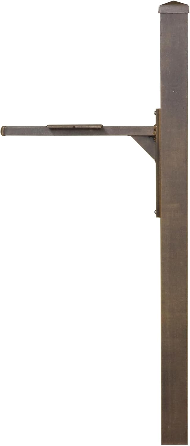 Special Lite Wellington Mailbox Post - Copper Aluminum Post for Curbside Mailbox - SPK-720-CP