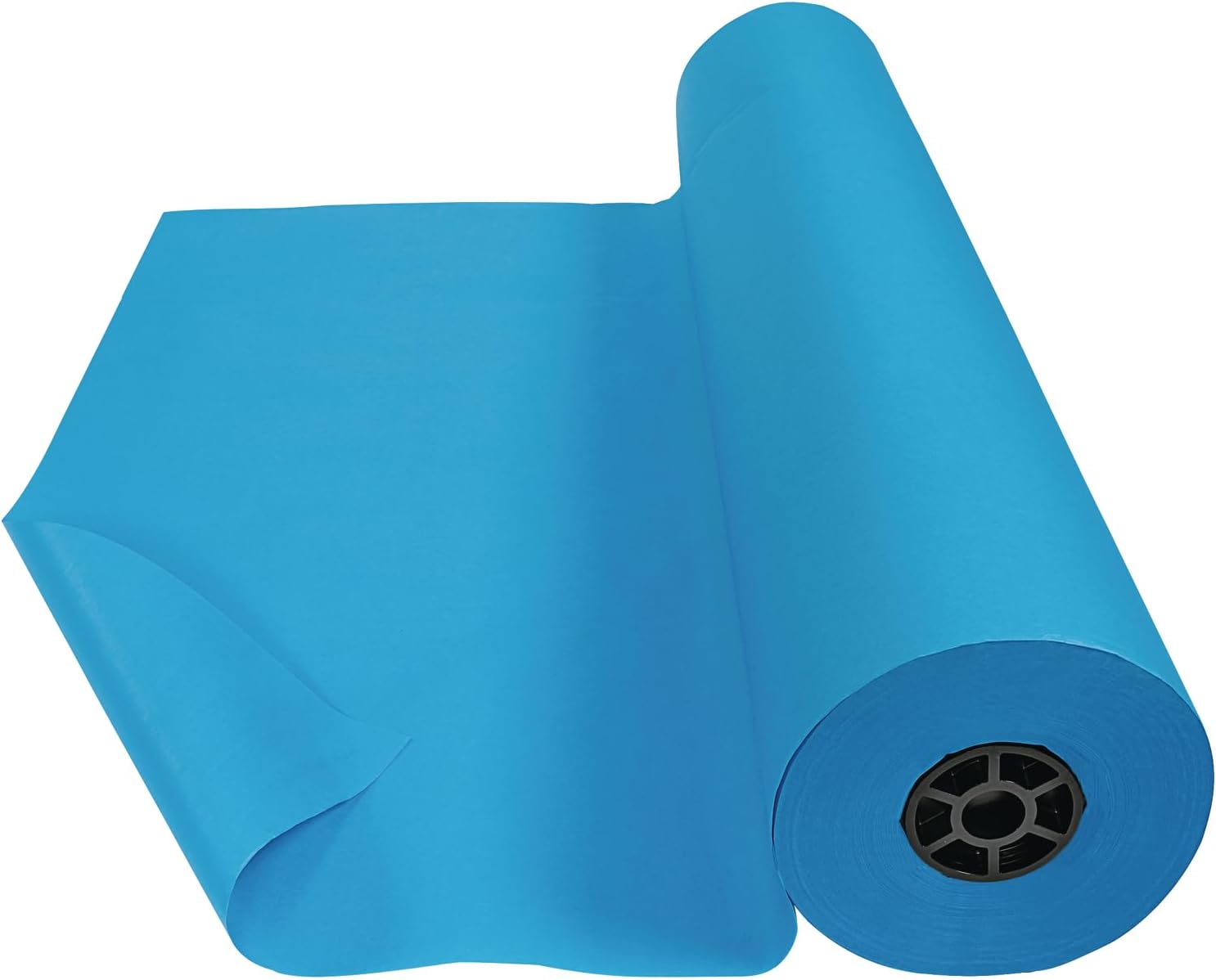 Colorations DSBB Bright Blue Dual Surface Paper Roll 36' x 1000' (1 Roll)