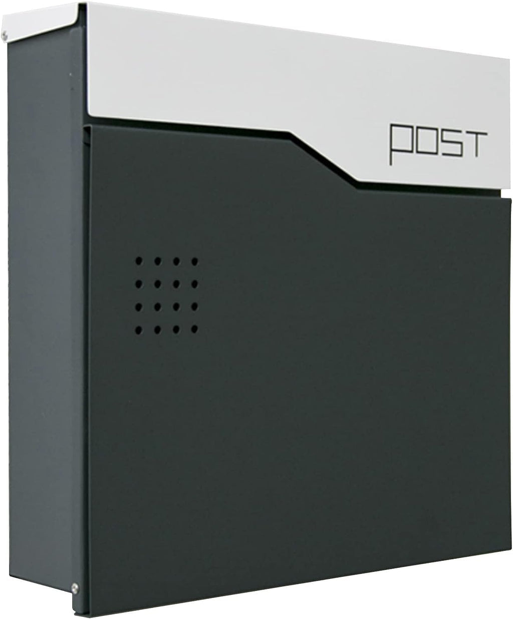 Wall Mounted Letterbox,Modern Mailbox, Weather Resistant Metal Post Mailbox Combination, 33cm X 3.5cm Delivery Slot Postal Box, Easy Installation