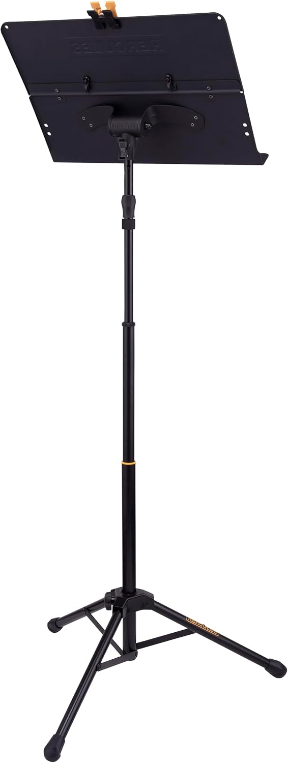 Hercules BS408B PLUS Orchestra Stand, Solid Desk