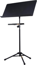 Hercules BS243B-HA103 Conductor Stand with Extended Desk and Accessory Tray