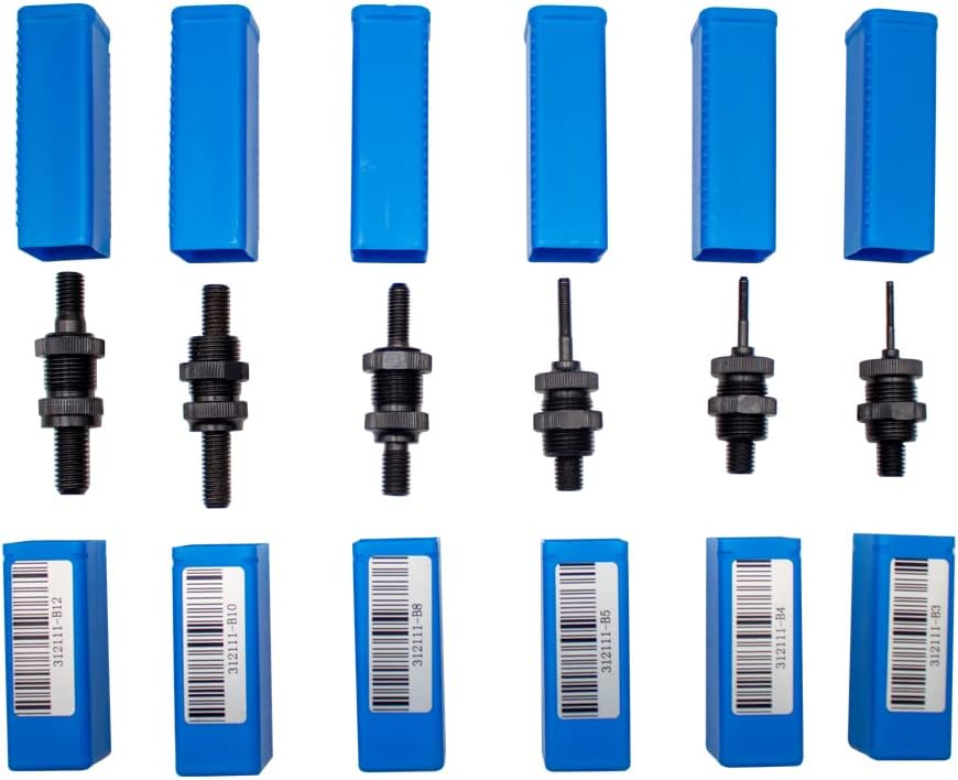 Automatic Rivet Nut Pneumatic Riveter- Pneumatic Hydraulic Pull Cap Gun Automatic Rivet Nut Gun Air Tools With 7pcs Riveted Head