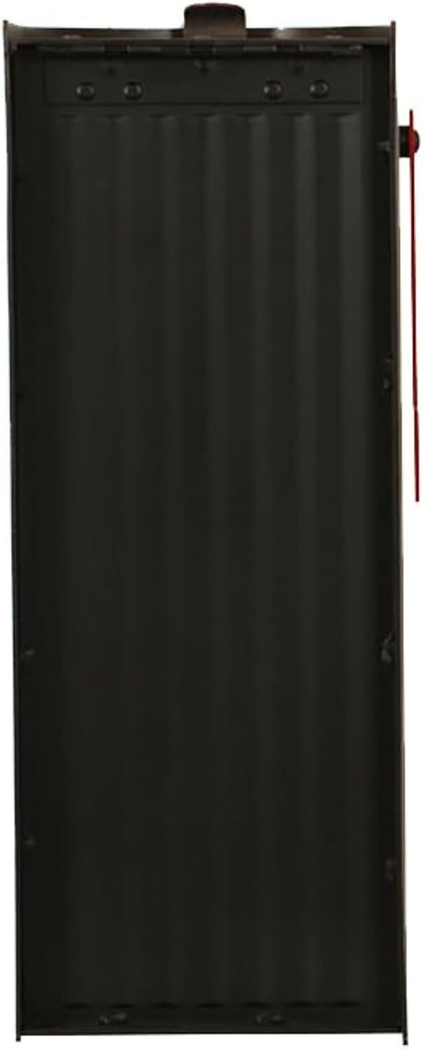 Special Lite Titan Steel Curbside Mailbox - Mocha Steel Mailbox for Post Mount - SCH-1016-S-MOC