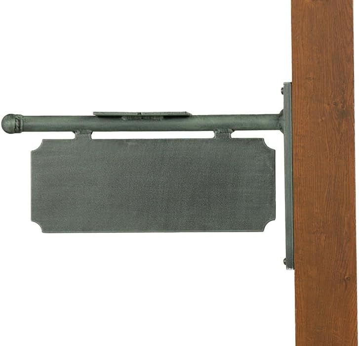 Atlantic Mounting Bracket - Verde Green Aluminum Mounting Bracket for Mailbox - PRO-ATL-FS-VG