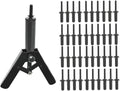 Genuine Plastic Poly Rivet Gun Quick Set Riveting Hand Tool W/ 40 Poly Rivets USA 41Pcs OEM Replacement