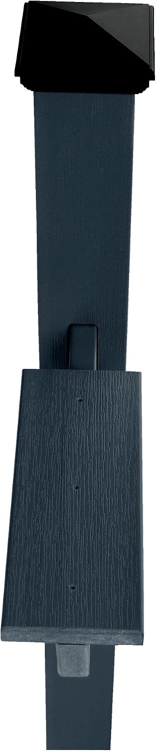 highwood AD-MLBX1-FBE Hazleton Mailbox Post, Federal Blue
