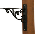 Sinclair Mounting Bracket - Black Aluminum Mounting Bracket for Mailbox - PRO-SIN-FS-BLK