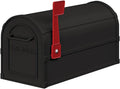 Salsbury 4850BLK Heavy Duty Rural Mailbox - Black