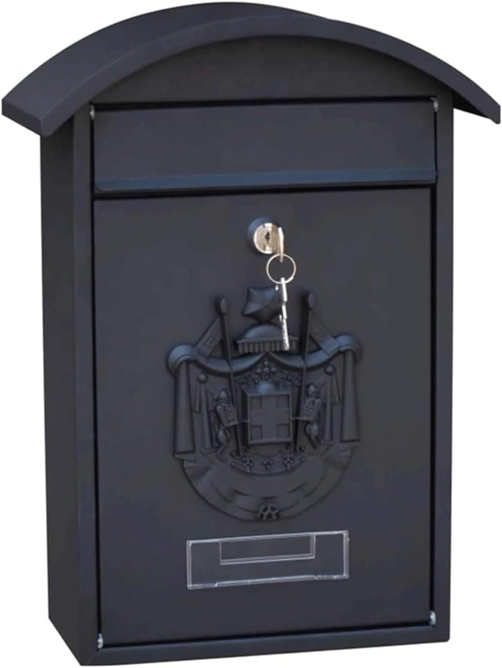 Wall Mounted Mailbox Metal Mailboxes with Key Lock Secure and Reliable Post Box Outdoor Front Door Letter Box Suggestion Box