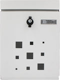 Wall Mount Mailbox Modern Post Box, Mailbox, Wall Mount Door Mailboxes for Outside, Large Steel Hanging Metal Mailbox, Suitable for House Home