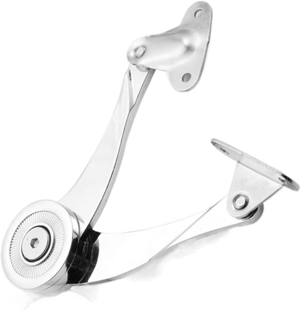 Door Hinges Soft Close Hinges Kitchen Units Door Hinges,Soft Close Stainless Steel T-Strap Shed Stop Cabinet Adjustable Hinge Furniture Lift Up Flap Stay Support