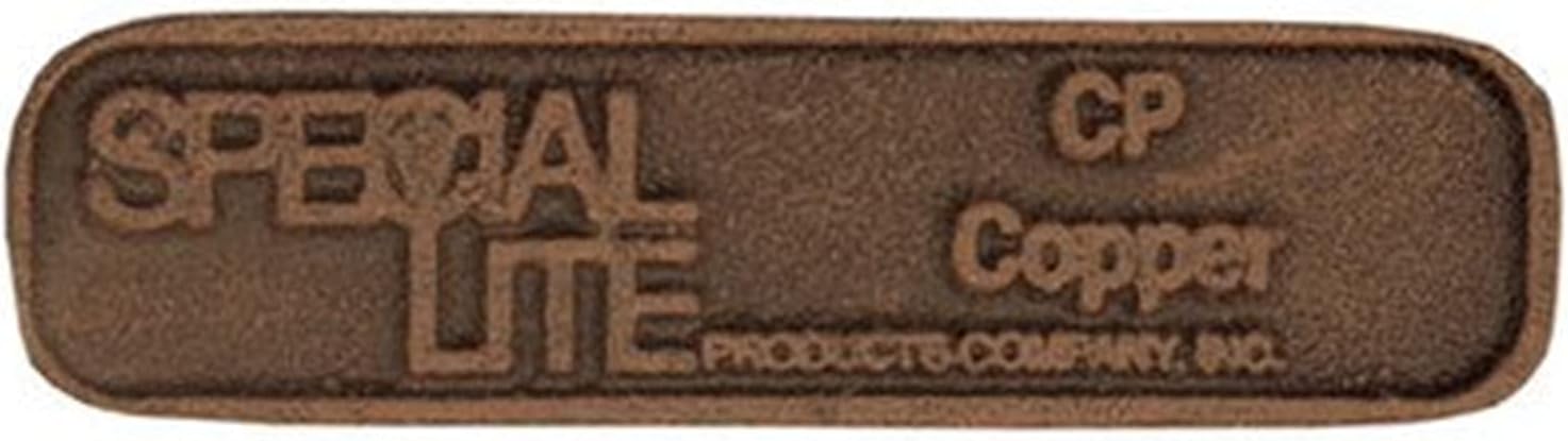 Special Lite Classic Curbside Mailbox with Two Doors - Copper Aluminum Mailbox for Post Mount - SCC-1008-TD-CP