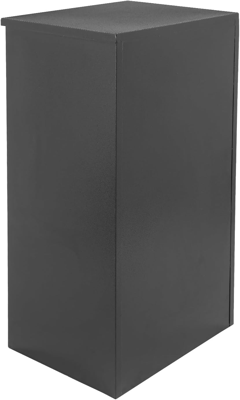 Mail Box with Key Lock,Surface Mounting Post for Easy Install Mailbox Use, Heavy Duty Mailbox Post (18.9 * 15 * 35.4 in)